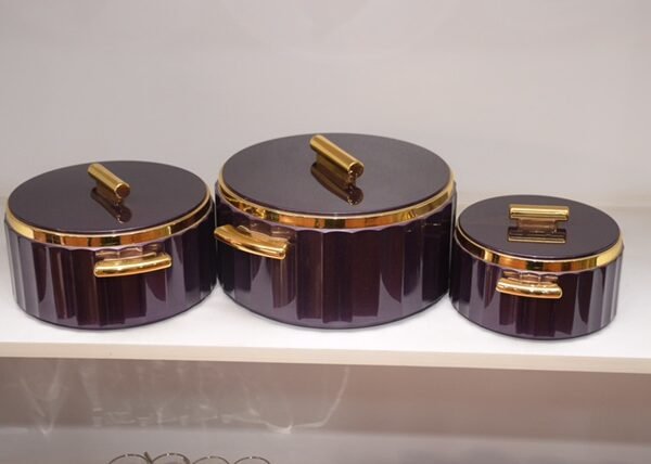 Chauffe-plats par 3 pièces