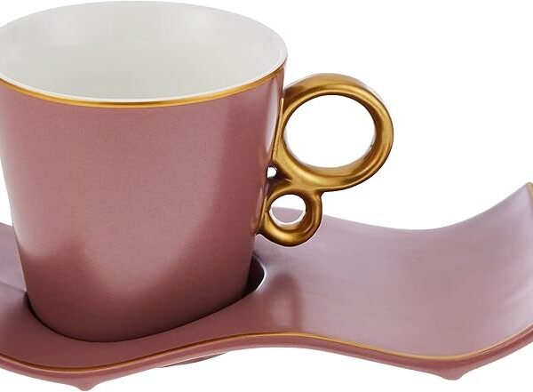 Service à thé - Porcelaine anglaise - Violet