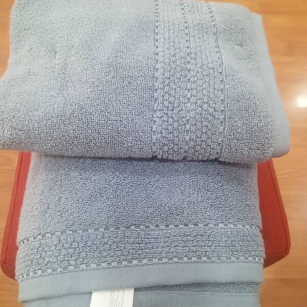 set Serviette Calvin klein bleu